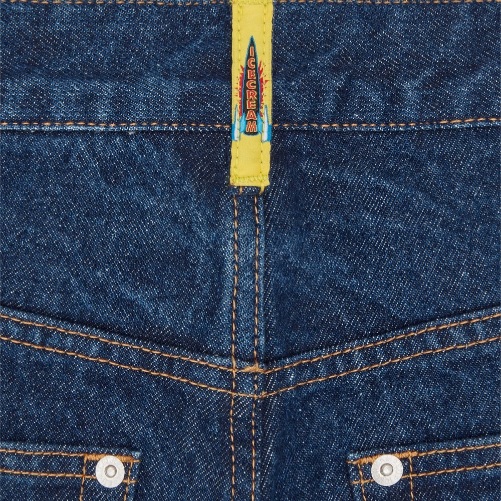 Running Dog Denim Shorts - Indigo