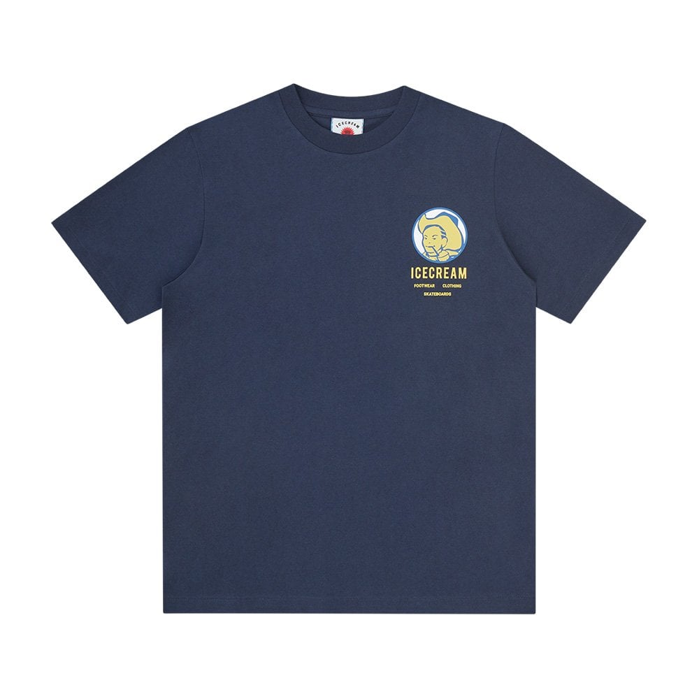Icecream Cowboy T-shirt - Navy