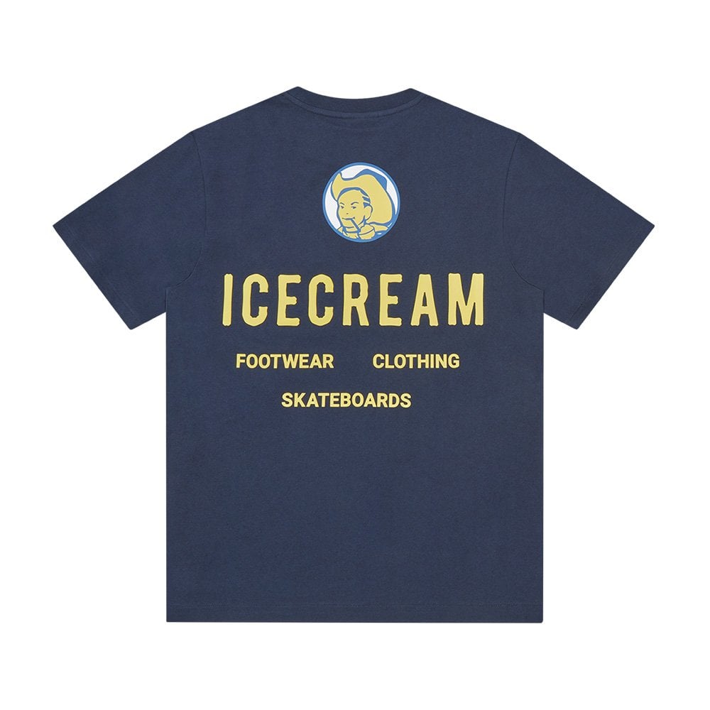 Icecream Cowboy T-shirt - Navy