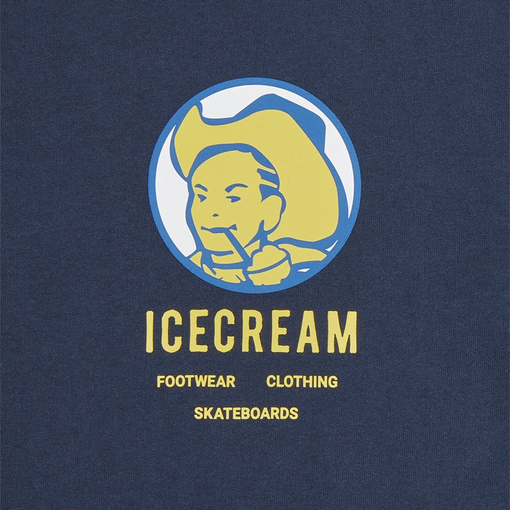 Icecream Cowboy T-shirt - Navy