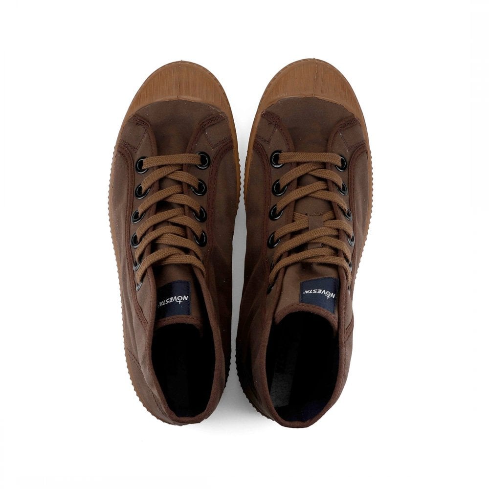 Star Dribble Wax Cotton - Dark Brown