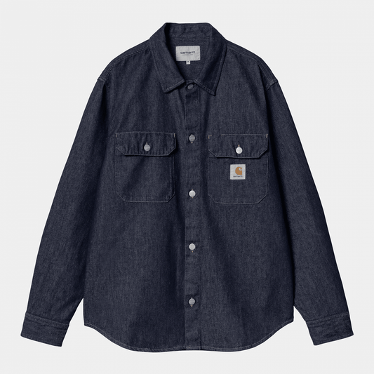 Harvey Shirt Jac - Blue Rinsed