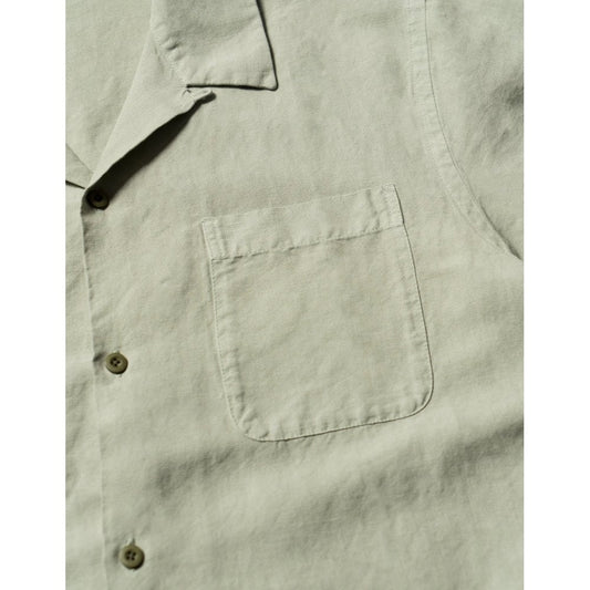 5211 Hemp Camp Collar Shirt - Sage