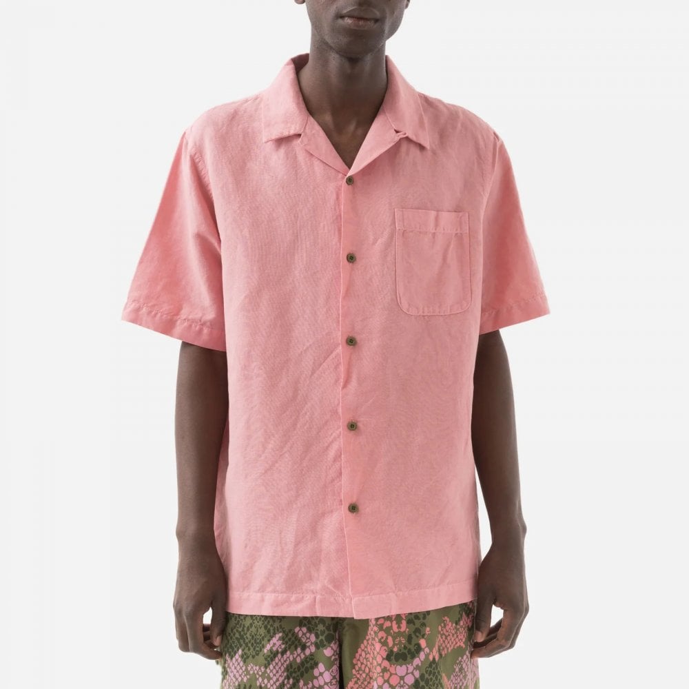 5211 Hemp Camp Collar Shirt - Pink