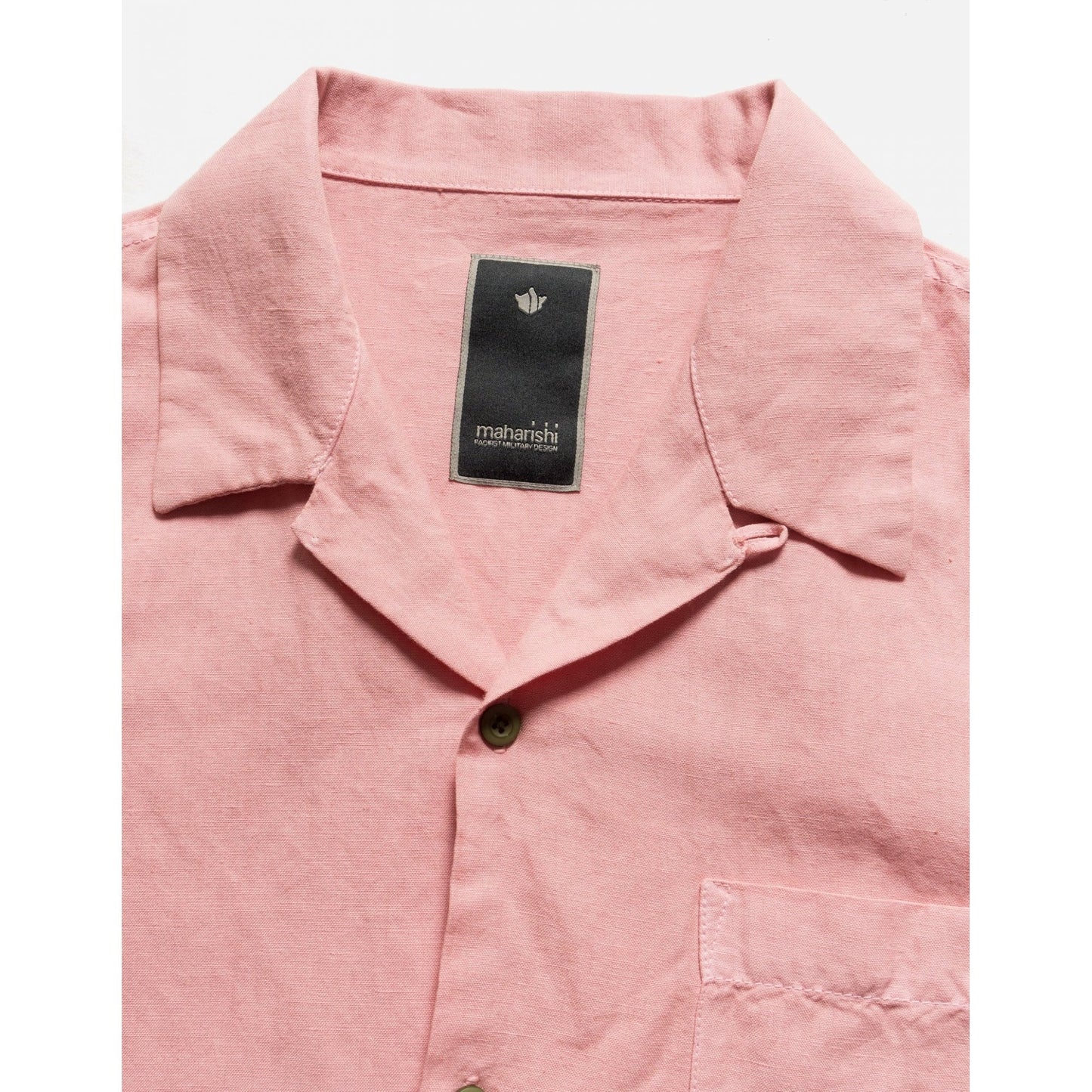 5211 Hemp Camp Collar Shirt - Pink