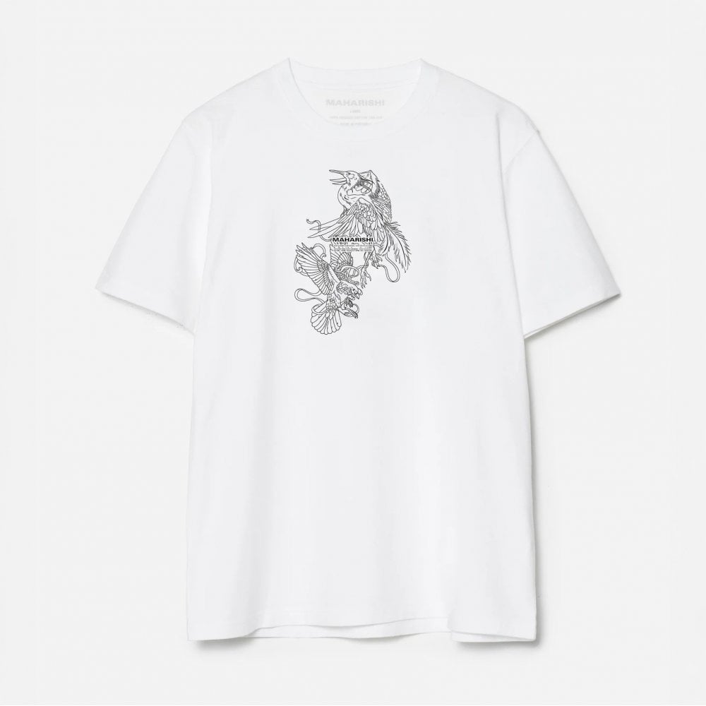 1491 Crow & Heron Miltype T-shirt