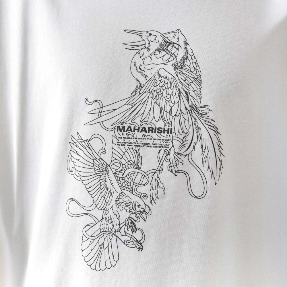1491 Crow & Heron Miltype T-shirt