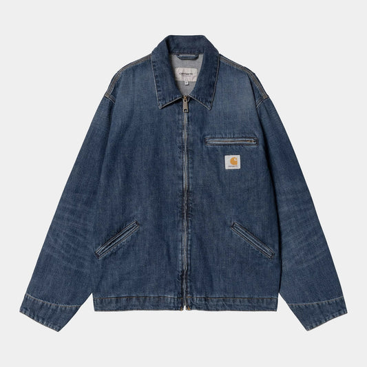 OG Detroit Jacket - Blue, Dark Used Wash