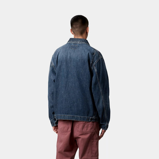 OG Detroit Jacket - Blue, Dark Used Wash