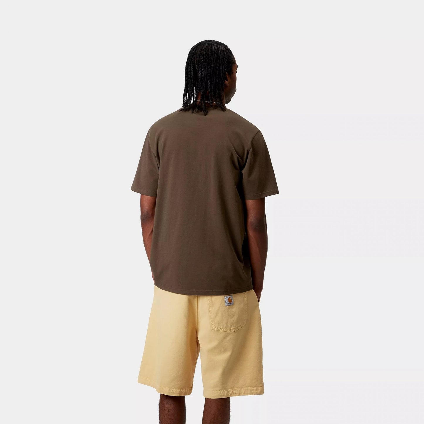 S/s Script T-shirt - Liberica / Air Sky