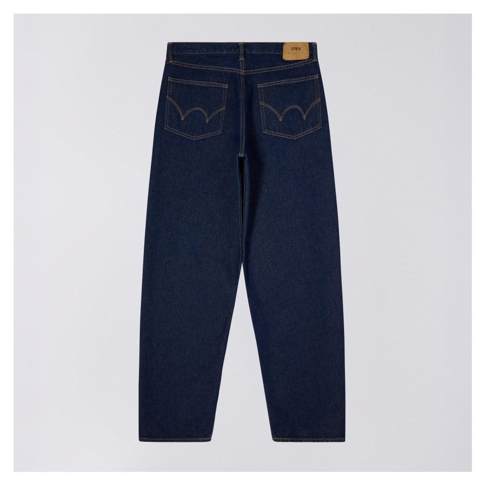 Loose Fit Kaihara Openend Denim 12.5oz - Blue Rinsed