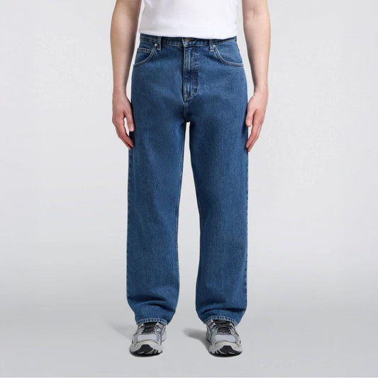 Matrix Pant - Blue - mid marble wash