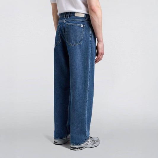 Matrix Pant - Blue - mid marble wash