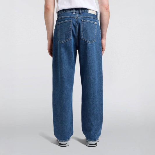 Matrix Pant - Blue - mid marble wash