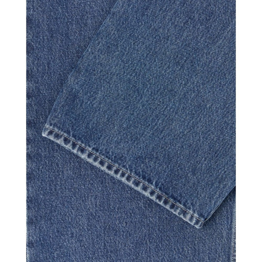 Matrix Pant - Blue - mid marble wash