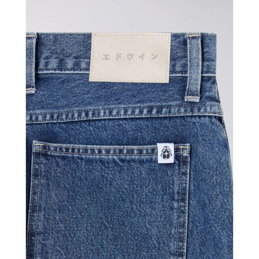 Matrix Pant - Blue - mid marble wash