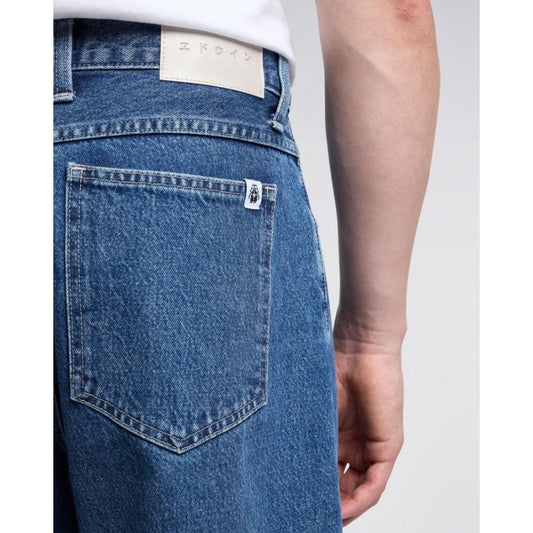 Matrix Pant - Blue - mid marble wash