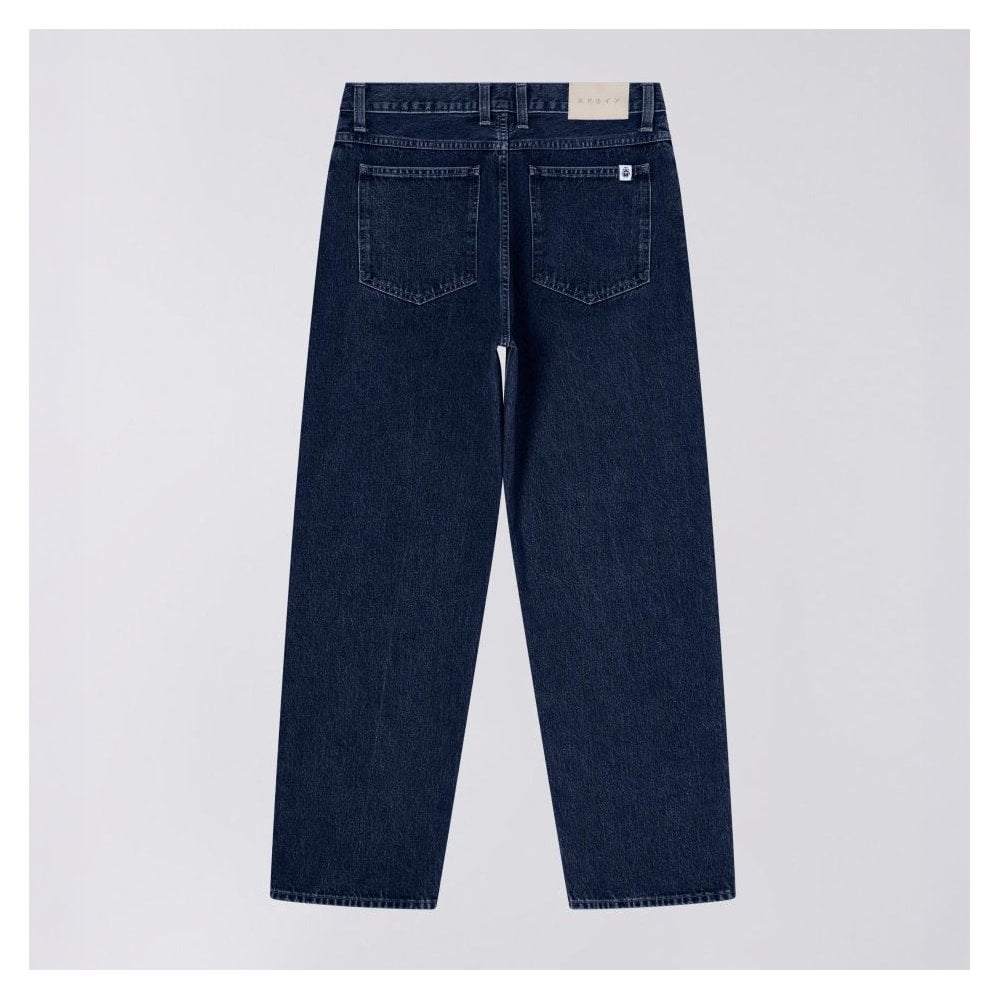 Matrix Pant - Blue - dark marble wash