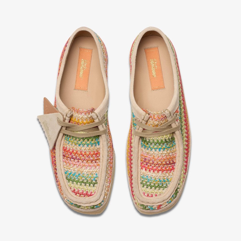 Women's Wallabee - Multicolour Raffia