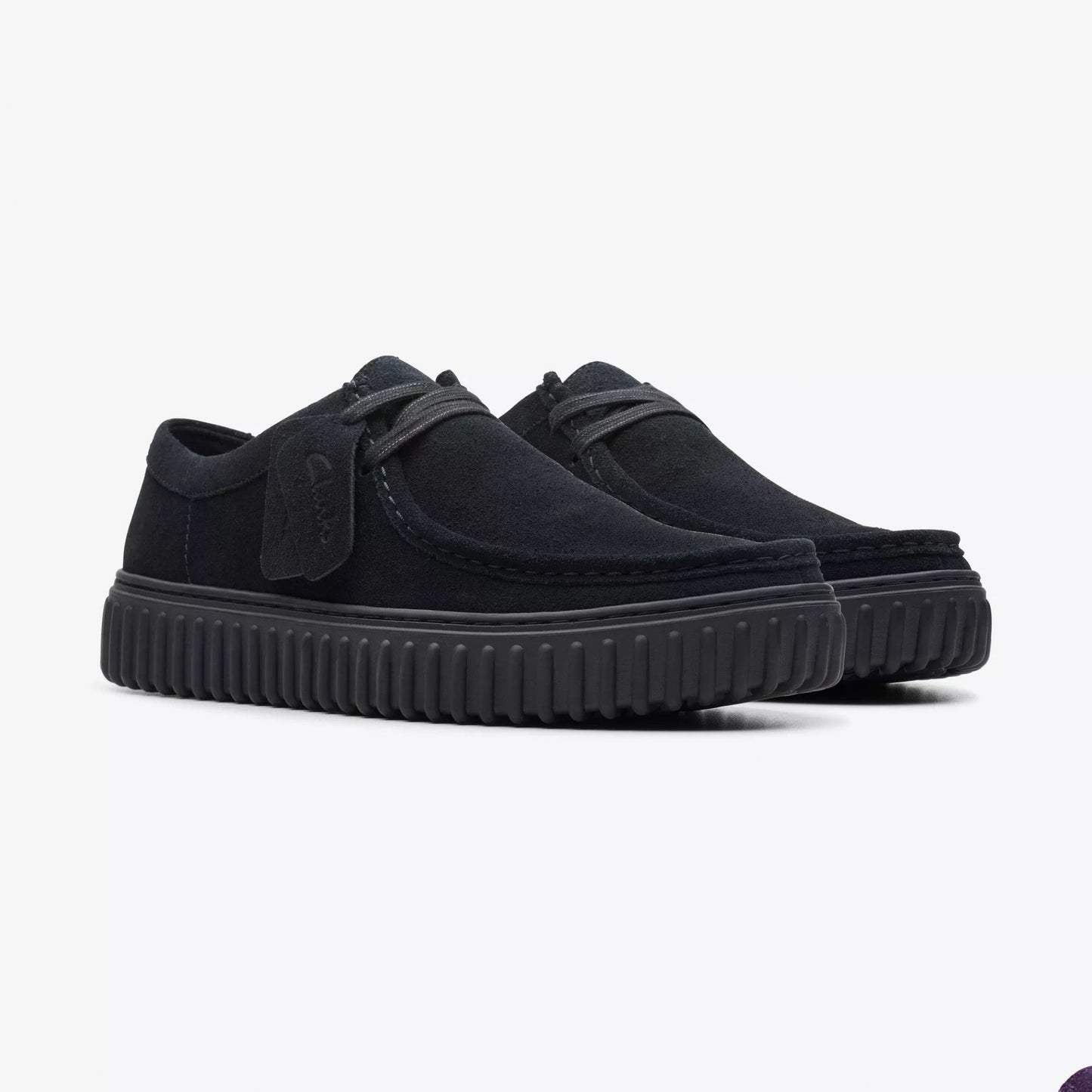 Torhill Lo Black Suede