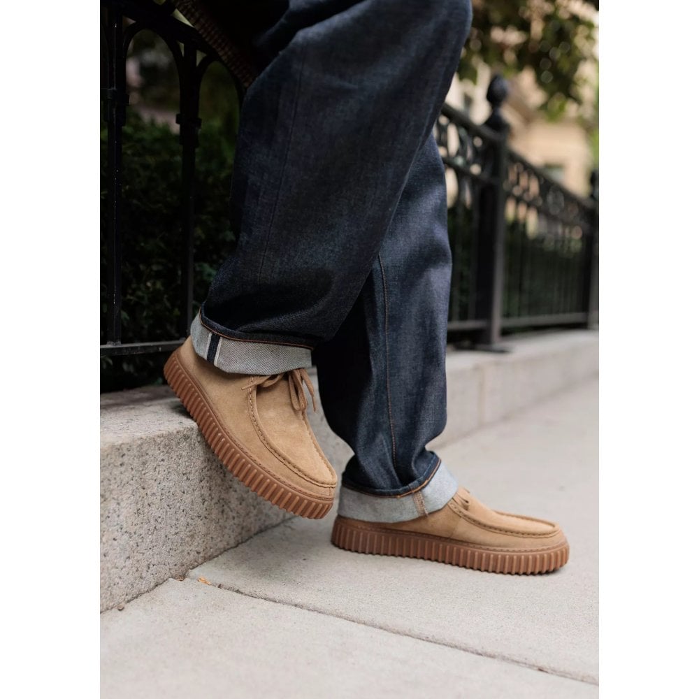 Torhill Lo Dark Sand Suede