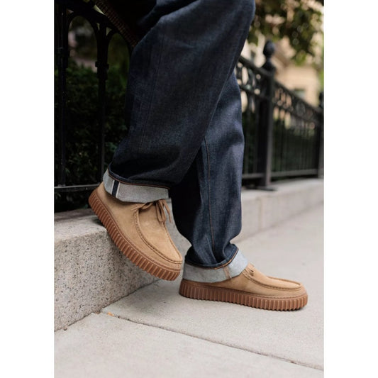 Torhill Lo Dark Sand Suede
