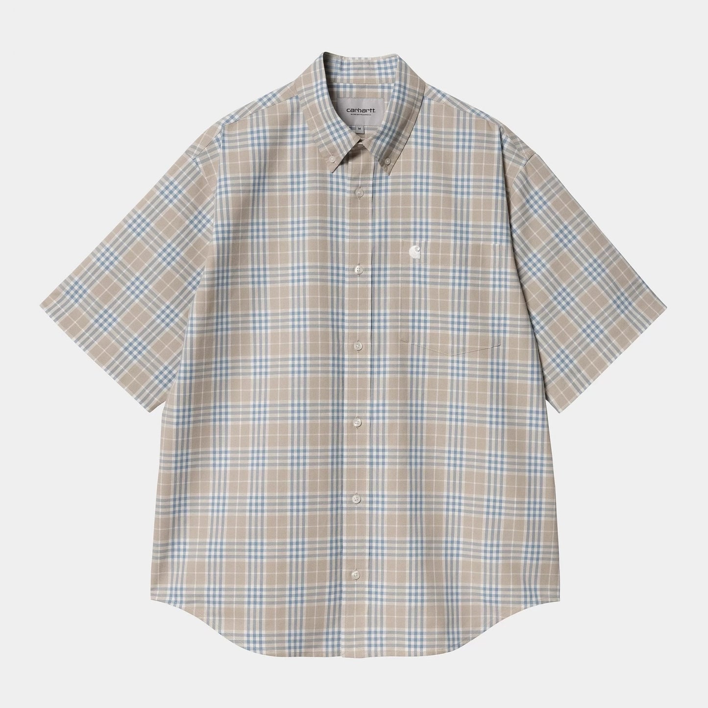 S/s Niven Shirt, Niven Check Wall / Wax