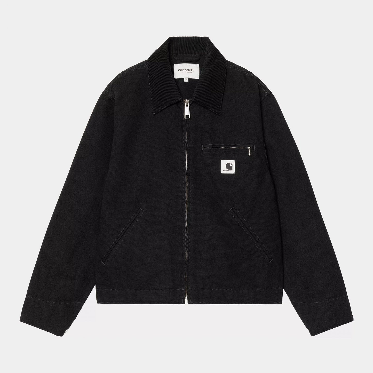 Women's W' OG Detroit Jacket - Black/Black (rinsed)