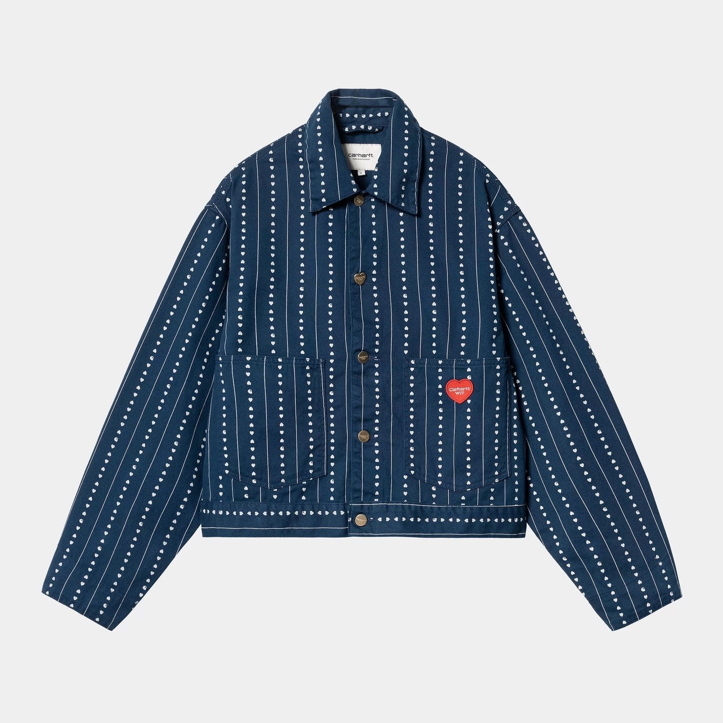 Women's W' Drewe Jacket Heart C Pinstripe