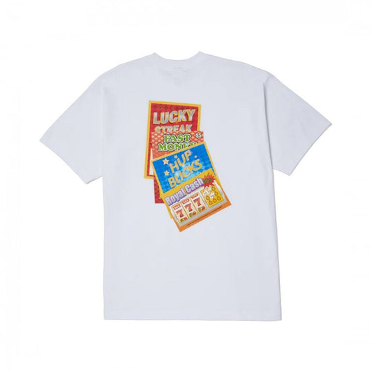 Lucky S/s Tee, White