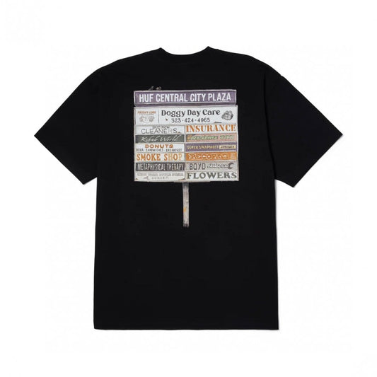 Plaza S/s Tee, Black