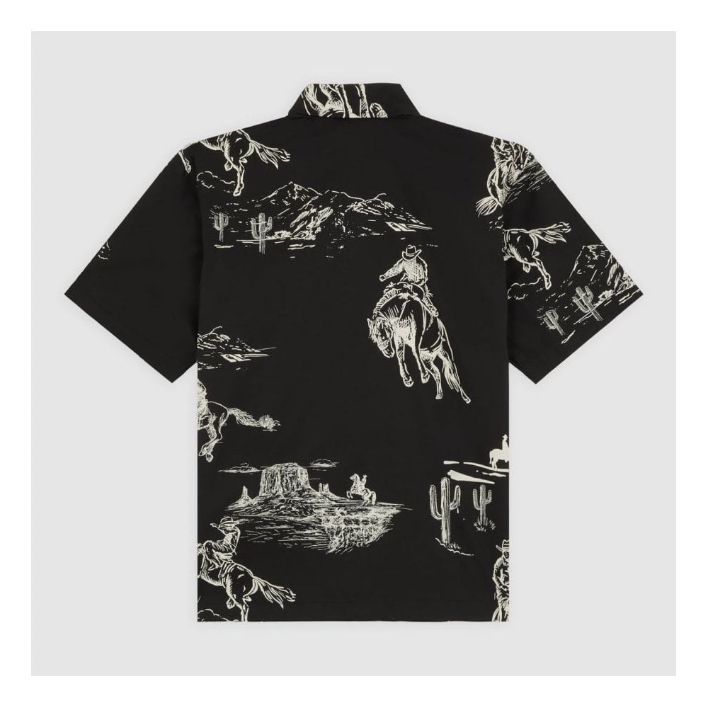 Savage Short Sleeve Work Shirt Black