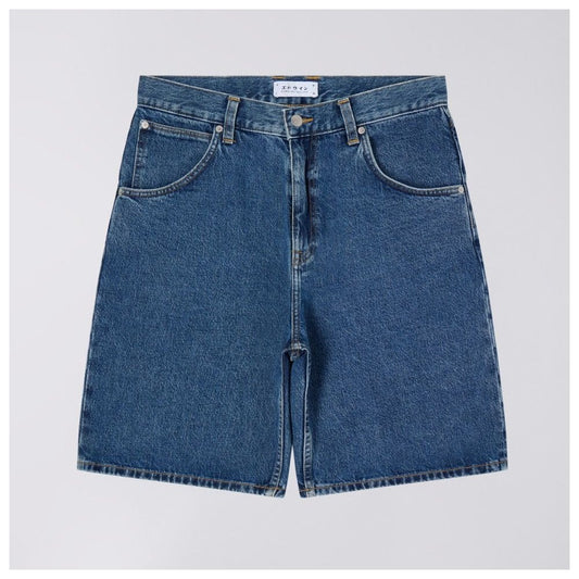 Tyrell Short, Blue Mid Marble Wash