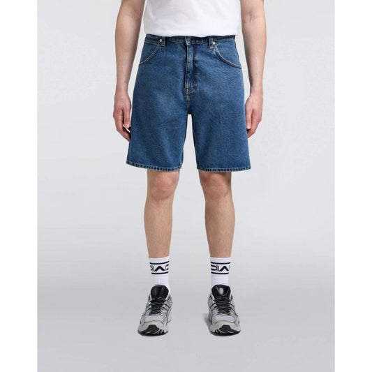 Tyrell Short, Blue Mid Marble Wash