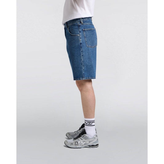 Tyrell Short, Blue Mid Marble Wash