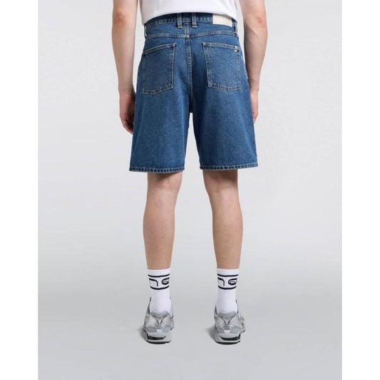 Tyrell Short, Blue Mid Marble Wash
