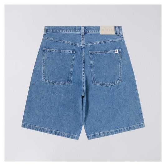 Worker Short, Blue Light Stone Washed