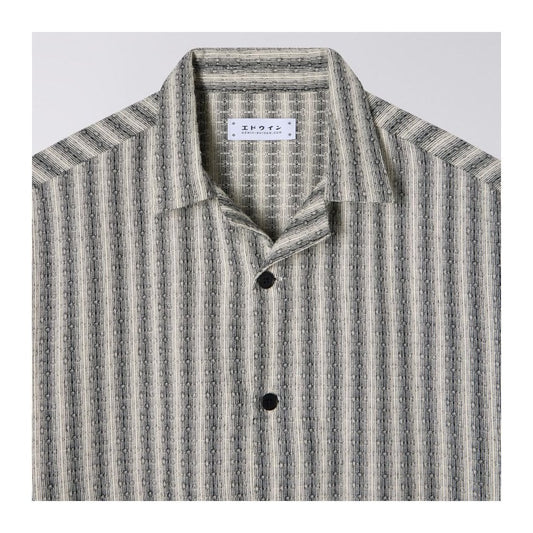 Saga Shirt SS - Grid Stripe