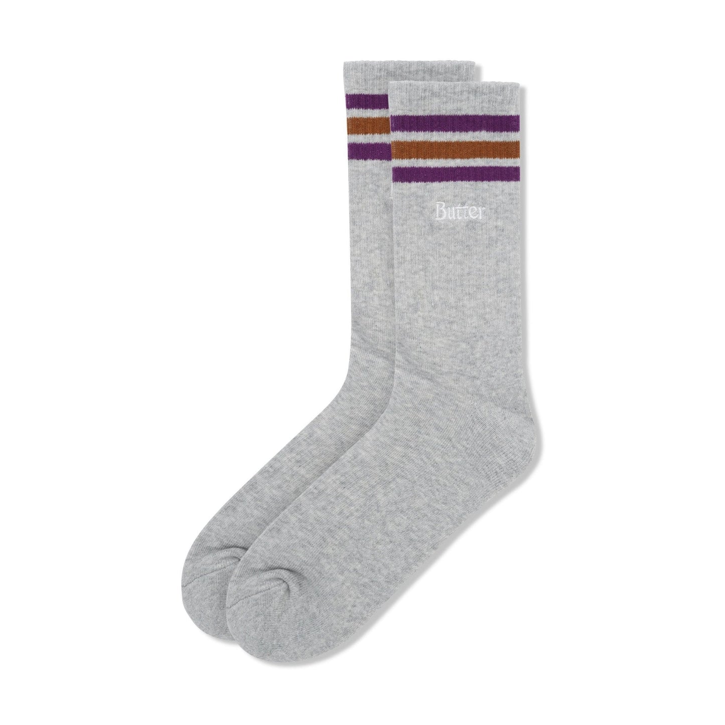 Stripe Socks - Ash