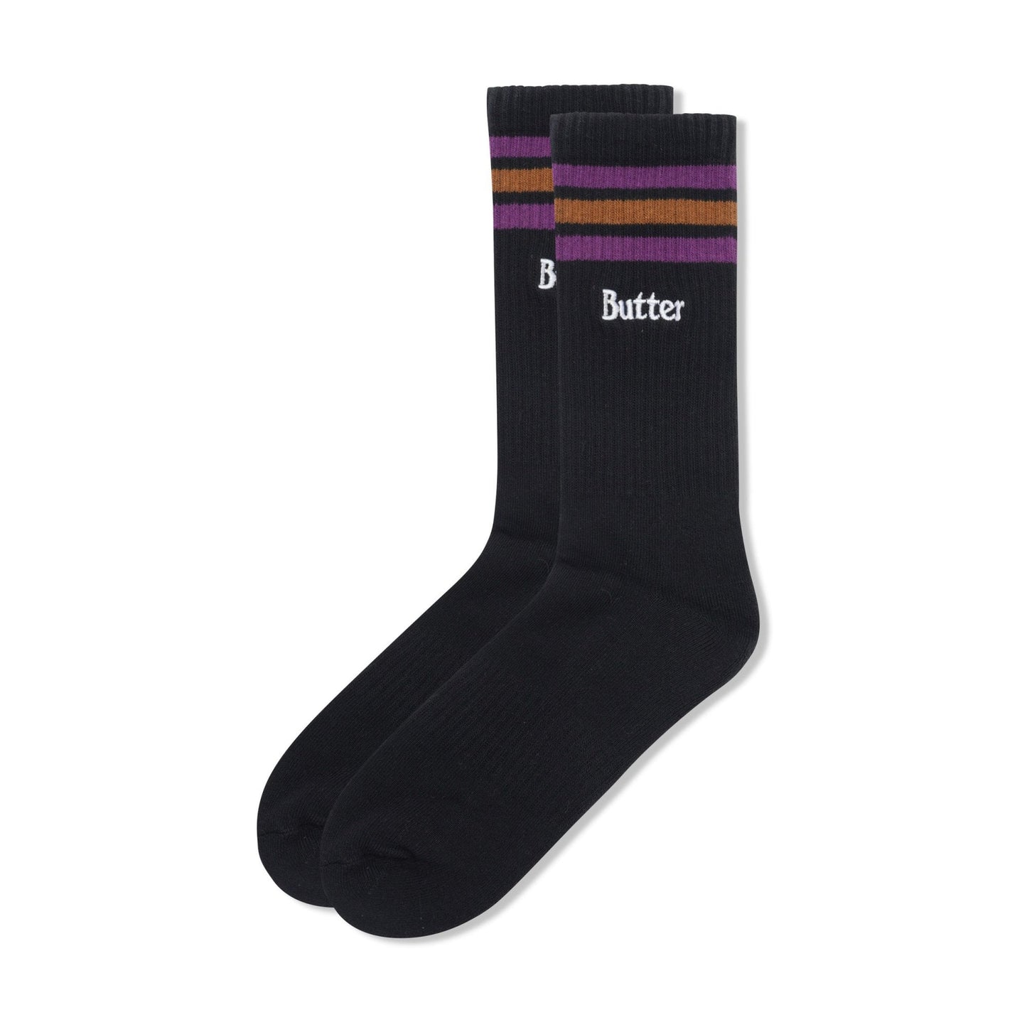 Stripe Socks - Black