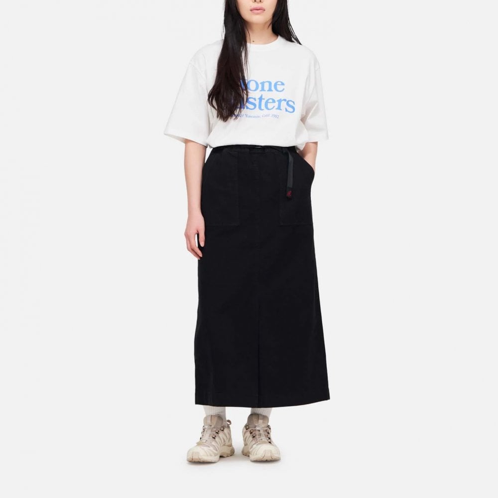 Long Baker Skirt - Black