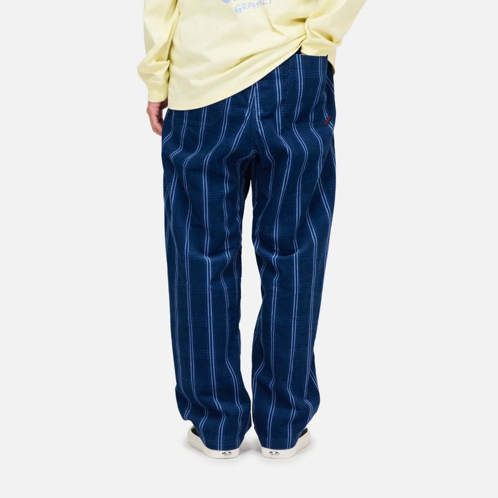 Corduroy Swell Pant - Navy Check