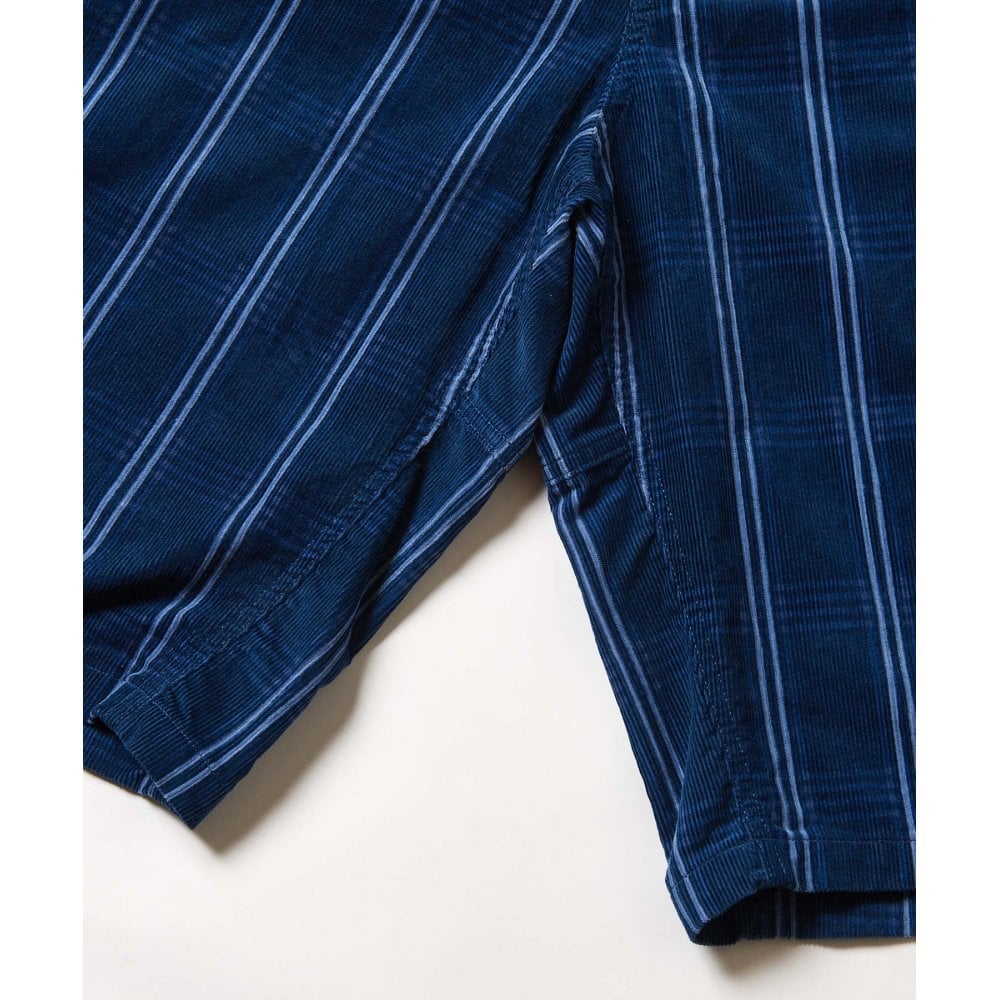 Corduroy Swell Short - Navy Check