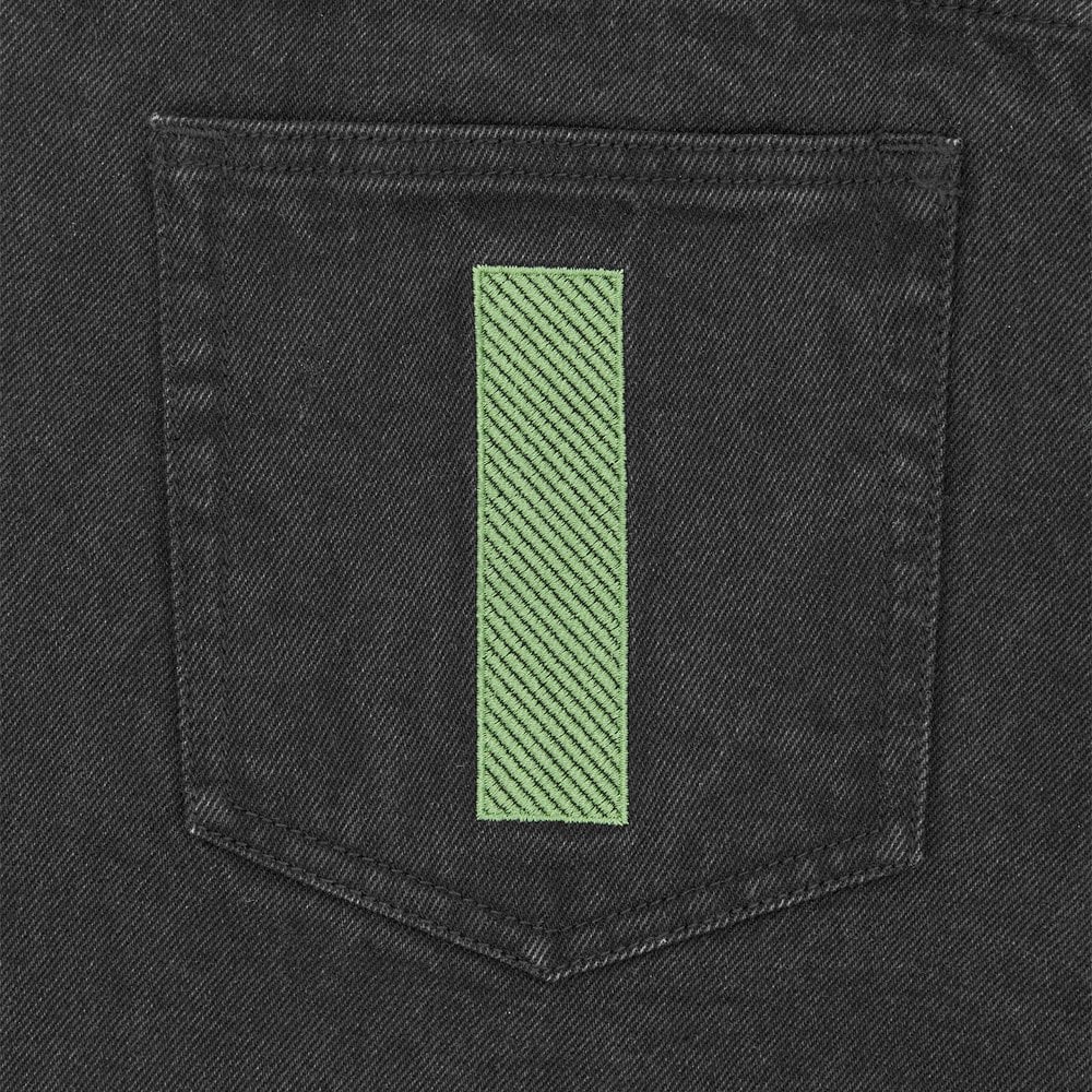 Running Dog Denim Pant - Black Denim