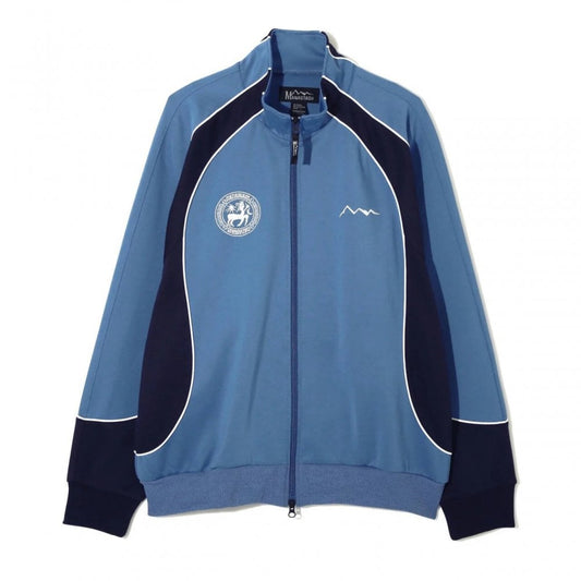 Panel Track Jacket - Blue Grey
