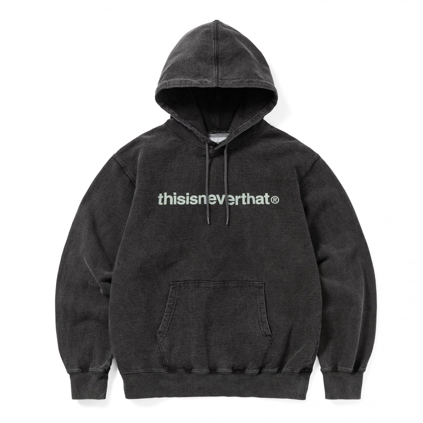 T-Logo LT Hoodie - Washed Black