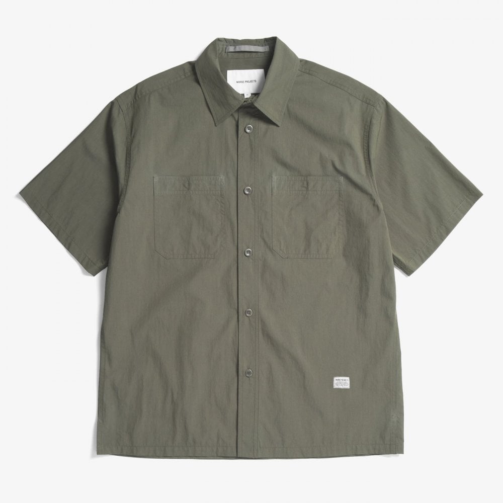 Ivan Tech Poplin SS Shirt - Ivy Green