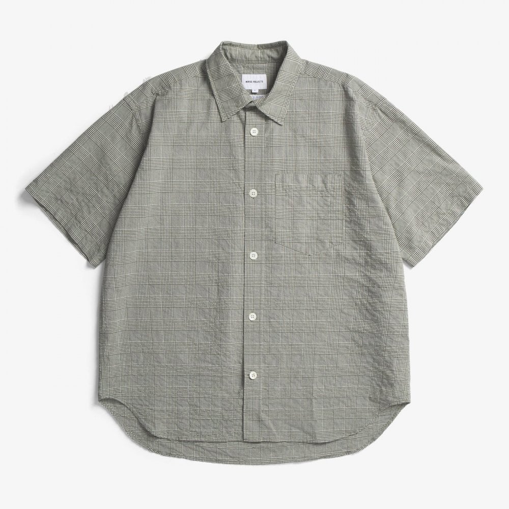 Mo Oversized Check SS Shirt