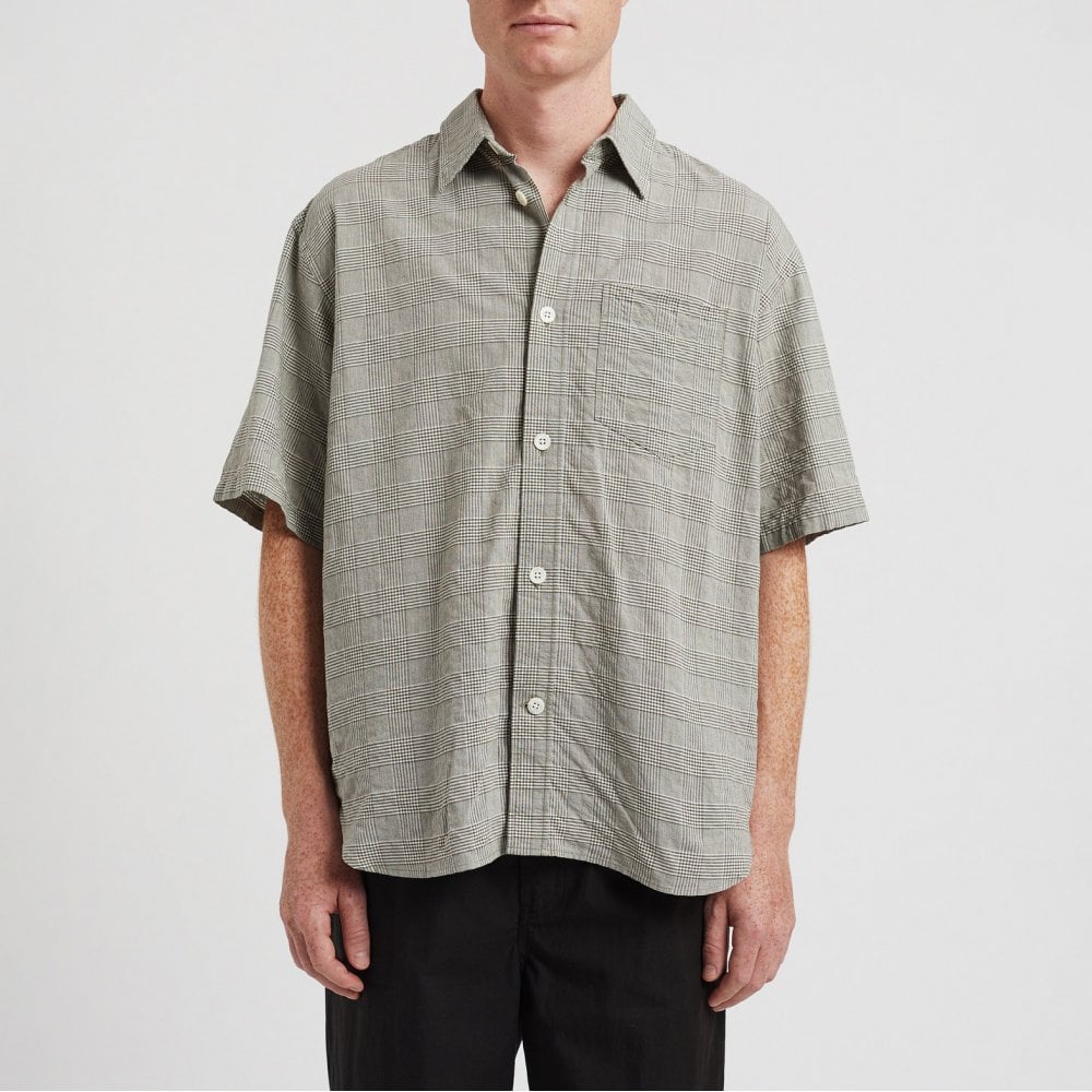 Mo Oversized Check SS Shirt