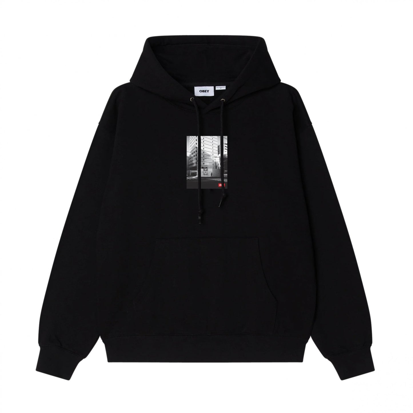Obey Osaka Photo Pulloiver Hood